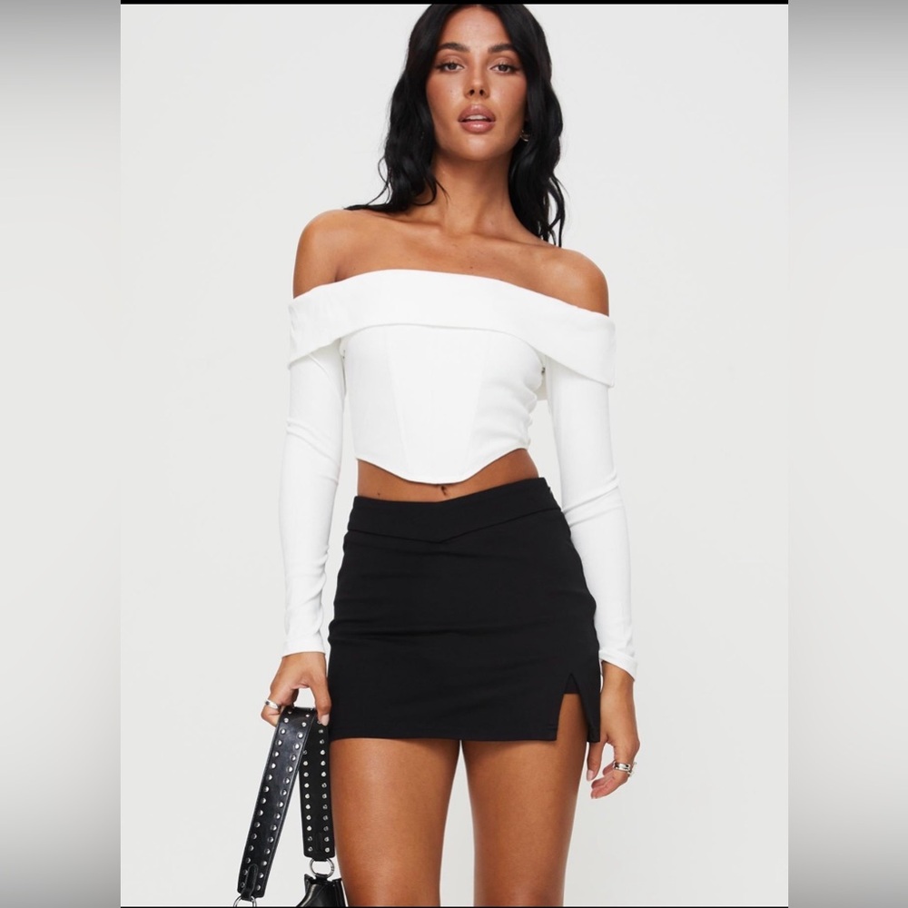 Princess Polly Rayvn Skort Black